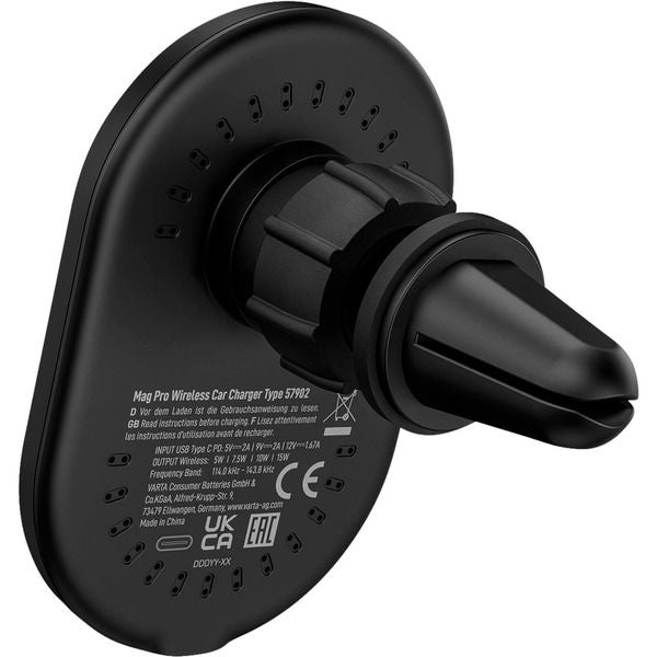 Cargador Varta Mag Pro Wireless Car (57902101111)