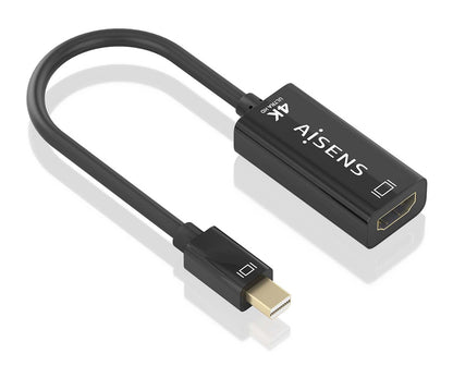 AISENS Mini DP/M to HDMI/H Cable 15cm Black (A125-0904)