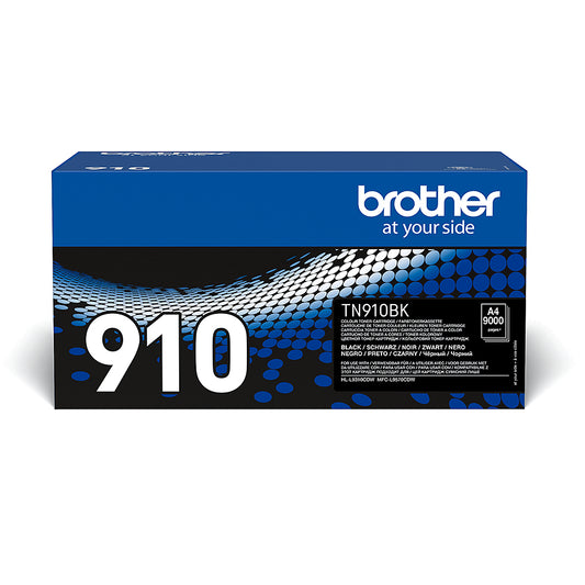 Brother TN910 Negro Cartucho de Toner Original - TN910BK. 9.000 Paginas
