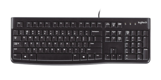 LOGITECH K120 USB Black Keyboard (920-002499)