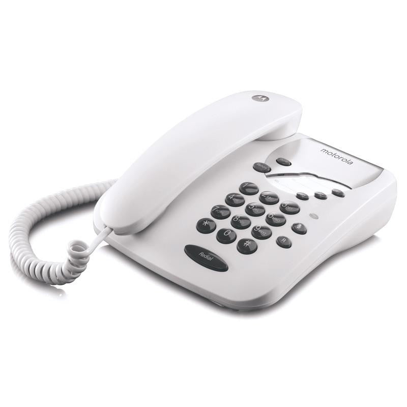 TELEFONO MOTOROLA CT1 ANALOGICO WHITE