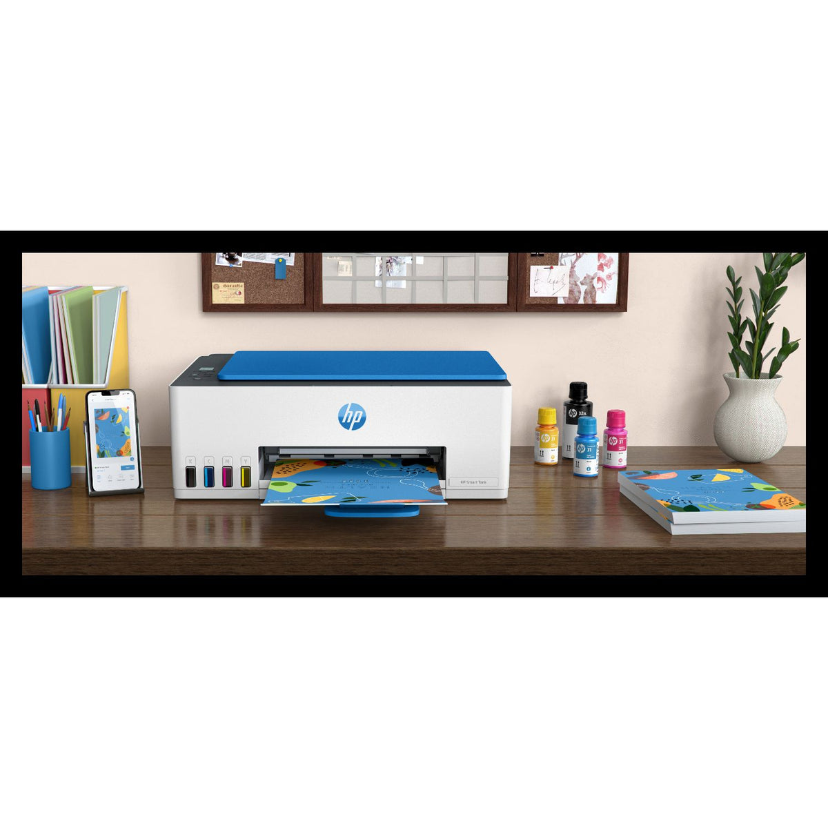 Multif HP Smart Tank 5109 MFP A4 Color Blanca (5D1C0A)