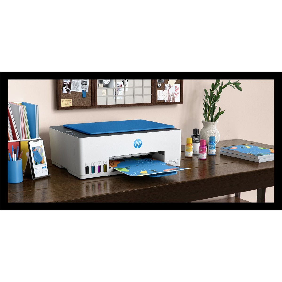 Multif HP Smart Tank 5109 MFP A4 Color Blanca (5D1C0A)