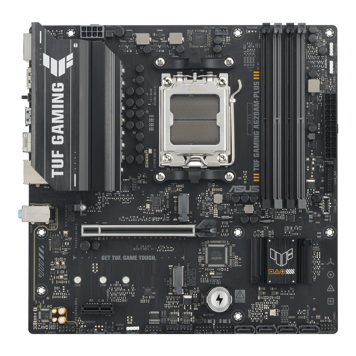 ASUS TUF GAMING A620AM-PLUS: (AM5) 4DDR5 HDMI DP mATX (90MB1N30-M0EAY0)