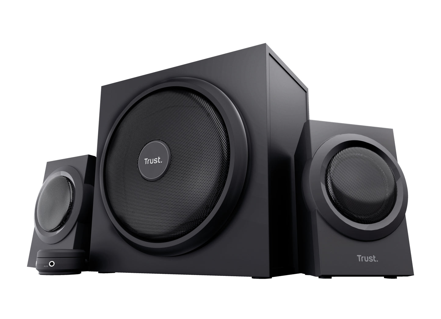 Trust Yuri 2.1 60W Speaker System with Subwoofer Black (23696)