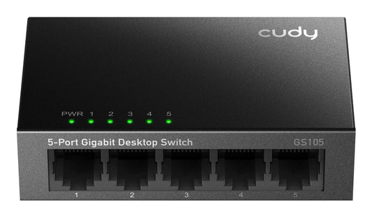 Switch CUDY 5p 10/100/100Mb Gigabit (GS105)