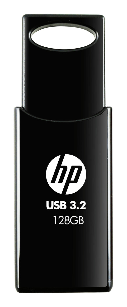 HP 712w 128GB USB-A 3.0 Black Flash Drive (HPFD712B-A-128)