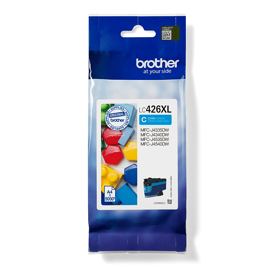 BROTHER XL Cyan Ink 5000 pages (LC426XLC)