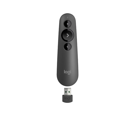 Presenter LOGITECH R500 Láser RF/BT Grafito(910-005843)