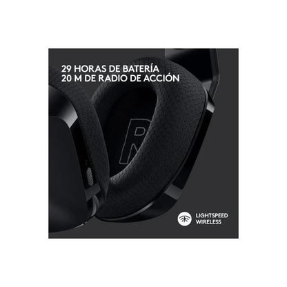 AURICULARES + MICROFONO LOGITECH GAMING G733 RGB WIRELESS BLACK