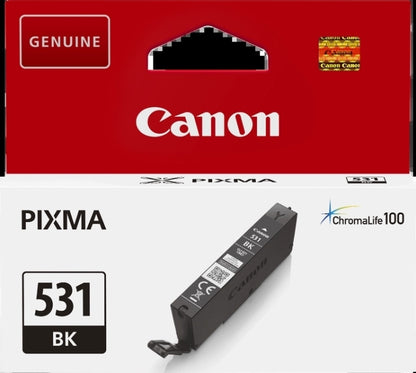 Canon CLI531 Negro Cartucho de Tinta Original - 6118C001/CLI531BK. 400 Paginas