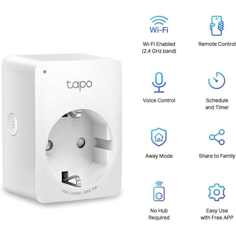 ENCHUFE INTELIGENTE TP-LINK TAPO P100