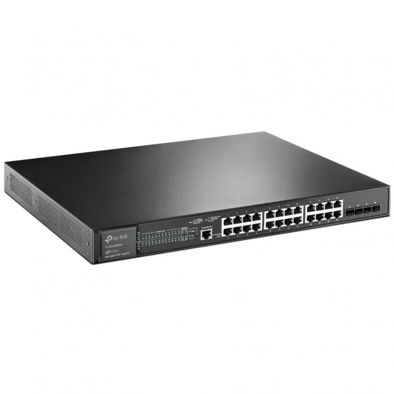 SWITCH TP-LINK 24 PUERTOS GIGABIT X4 SFP+ 10G X16 POE+ X8 POE++ L2+