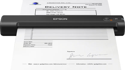 Escáner Portátil Epson ES-50 A4 USB Negro (B11B252401)