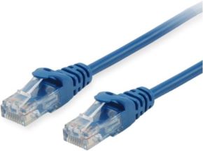 Cable de red desde RJ45 macho a RJ45 macho UTP categoria 6 longitud 2 metros azul
