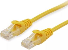 Cable de red desde RJ45 macho a RJ45 macho UTP categoria 6 longitud 0.25 metros amarillo