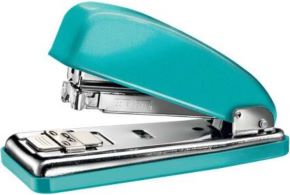 Grapadora 226 wow metalica hasta 30 hojas grapado cerrado abierto y clavado grapas 22/6 y 24/6 + caja de 200 grapas color turquesa metalizado