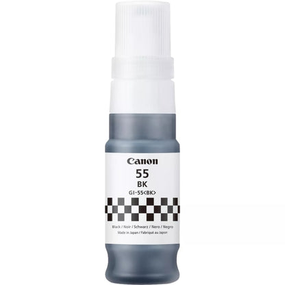 Canon GI55 Negro Botella de Tinta Original - GI55BK/6292C001. 3.000 Paginas
