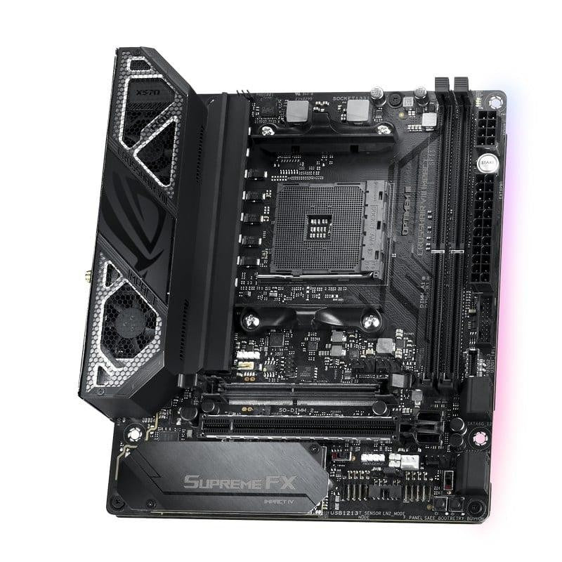 PLACA BASE ASUS TOG CROSSHAIR VIII IMPACT X570 WIFI ATX AM4 2XDDR4 USB-C
