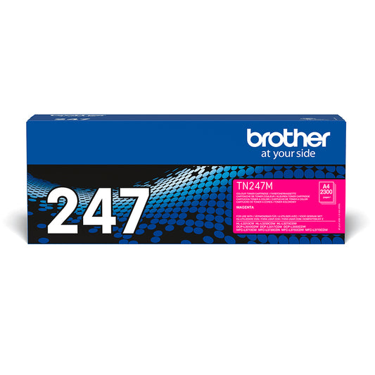 Toner BROTHER LED Printing Magenta 2300 pages (TN247M)