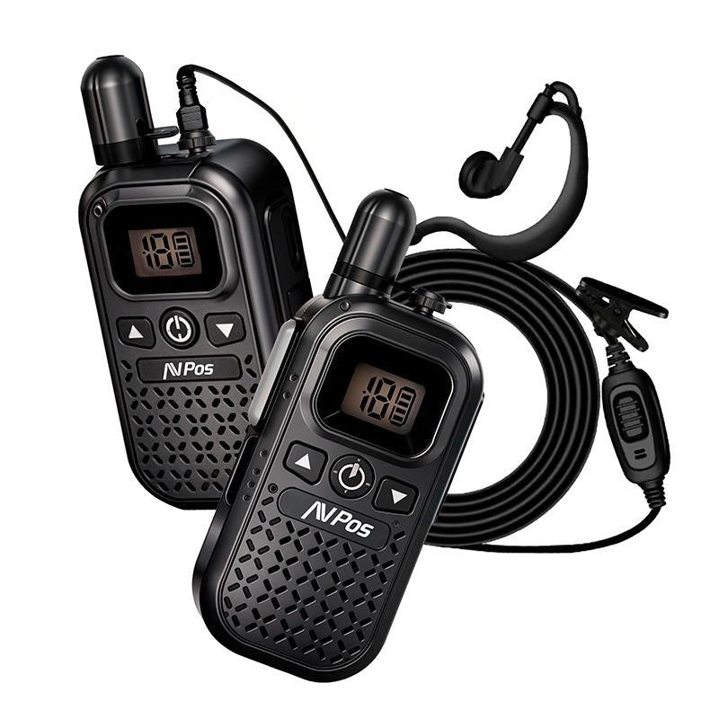 WALKIE TALKIE AVPOS COMM X25 + CABLE USB C 1YR GARANTIA