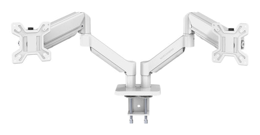 Mars Gaming 13"-27" Monitor Stand with 2 Arms White (MARMPRO2W)