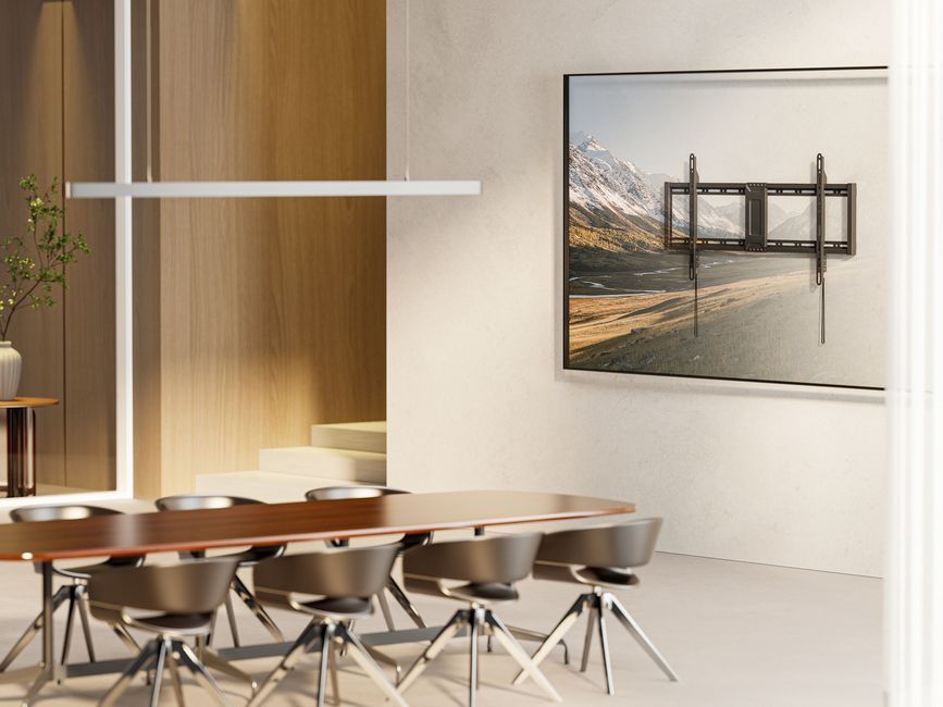 Soporte de Pared EQUIP 43"-95" Fijo Negro (650360)