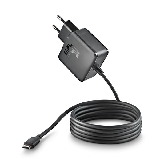 NGS GaN 45W 1xUSB-C Black Wall Charger (GAN45W-C)