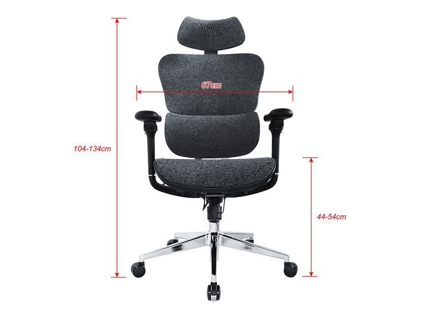 Silla EQUIP para Oficina Ergonómica Negra (651052)