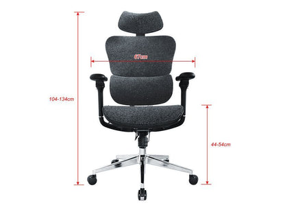 Silla EQUIP para Oficina Ergonómica Negra (651052)