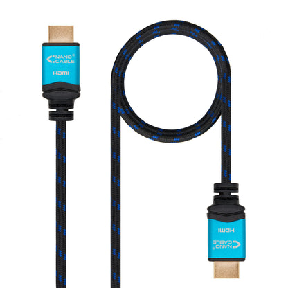 Nanocable HDMI A/M a HDMI A/M 0.5m Negro (10.15.3700)