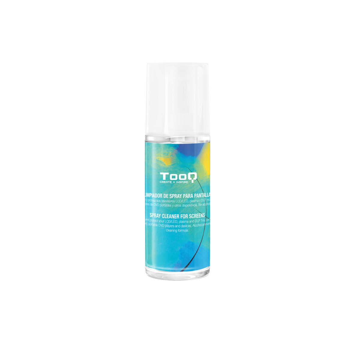KIT TOOQ SPRAY LIMPIADOR PANTALLA 150ML + PAÑO MICROFIBRA (TQSC0016)