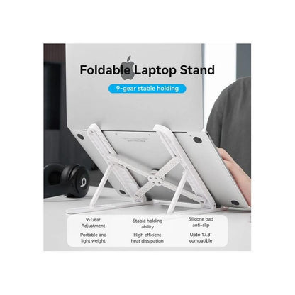 SOPORTE VENTION SOBREMESA PARA NOTEBOOK/TABLET HASTA 17.3" REG.ALTURA WHITE