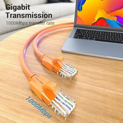 CABLE DE RED CAT.6 UTP 2M VENTION ORANGE