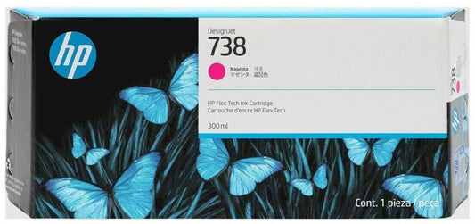 HP 676M7A Magenta Original Ink Cartridge - 738