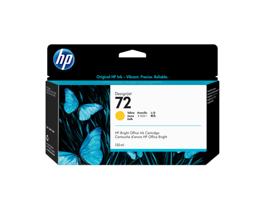 Tinta HP DesignJet 72 Amarillo 130ml (C9373A)