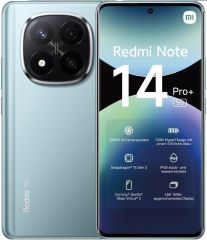 Smartphone Redmi Note 14 Pro+ NFC Capacidad  256Gb Ram 8Gb Procesador Snapdragon 7s Gen3 Pantalla 6.67' Camara Frontal 20 Mp Camara Trasera Triple 200mp + 8mp + 2mp Bateria 5110mah 5g Dual Sim Proteccion Ip68* de Gama Alta Color Azul