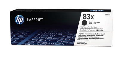 Toner HP LaserJet Pro 83X Negro 2200 páginas (CF283X)