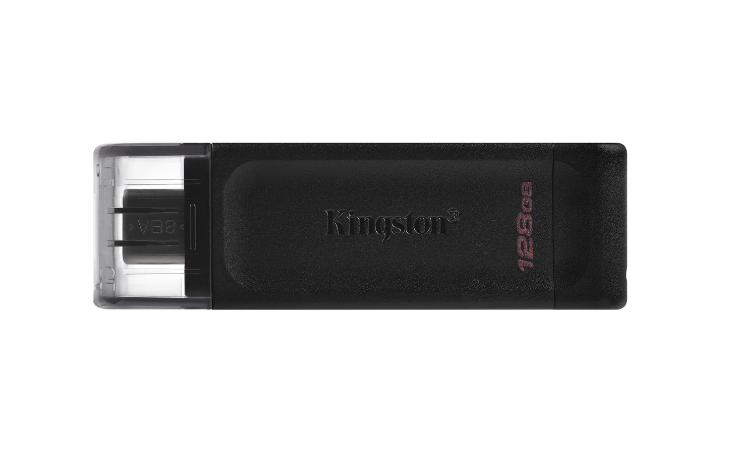 Pendrive Kingston 128Gb USB-C 3.0 Negro (DT70/128GB)