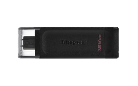 Pendrive Kingston 128Gb USB-C 3.0 Negro (DT70/128GB)