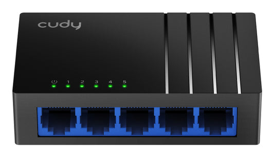 CUDY 5xRJ45 GbE Black Switch (GS105D)