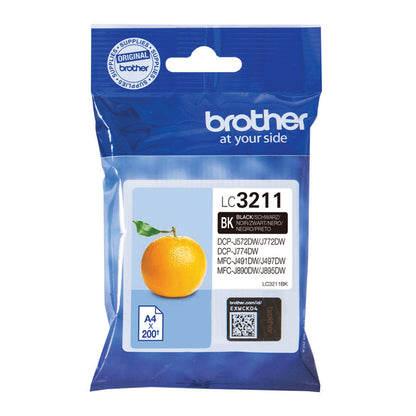 BROTHER Black Ink (LC3211BK)
