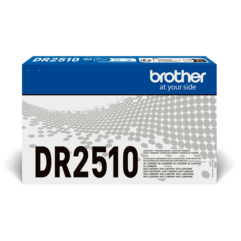 Brother DR2510 Tambor de Imagen Original (Drum). 15.000 Paginas