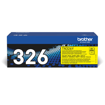 Toner BROTHER Laser Amarillo 3500 páginas (TN-326Y)