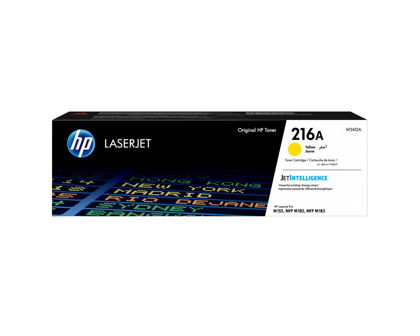 HP W2412A Amarillo Cartucho de Toner Original - 216A. 850 Paginas