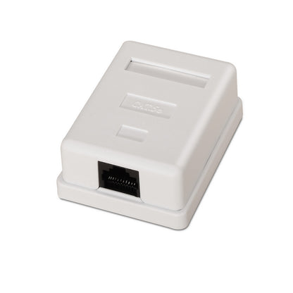 Roseta AISENS RJ45 Cat.5 UTP 1 Toma Blanca (A138-0296)