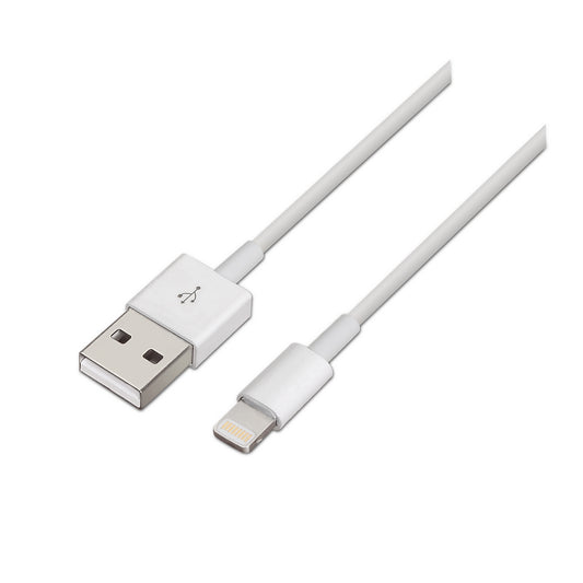 AISENS Lightning/M to USB-A/M Cable 2m White (A102-0036)