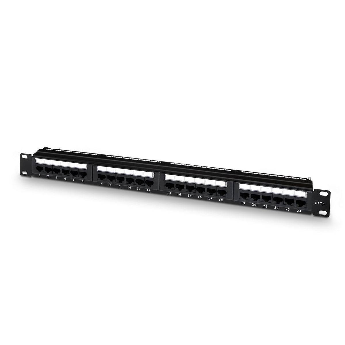 Panel AISENS 24P RJ45 CAT6 UTP 19" 1U (A141-0308)