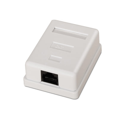 AISENS 1xRJ45 Cat.6 UTP White Rosette (A139-0301)