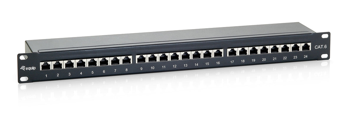 EQUIP Patch Panel 24p. Cat.6 Apantallado (EQ326424)
